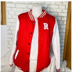 Red Varsity Jacket Men’s Size XXL